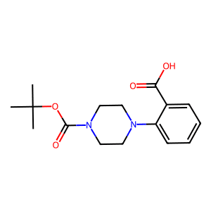2-[4-(tert-Butoxycarbonyl)piperazin-1-yl]benzoic acid