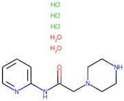 2-(Piperazin-1-yl)-N-(pyridin-2-yl)acetamide trihydrochloride dihydrate