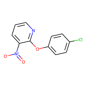2-(4-Chlorophenoxy)-3-nitropyridine