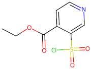 Ethyl 3-(chlorosulfonyl)isonicotinate