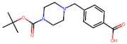 4-{[4-(tert-Butoxycarbonyl)piperazin-1-yl]methyl}benzoic acid