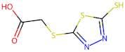[(5-Sulphanyl-1,3,4-thiadiazol-2-yl)sulphanyl]acetic acid