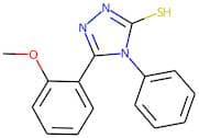 3-(2-Methoxyphenyl)-4-phenyl-1,2,4-triazole-5-thiol