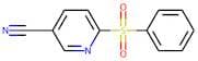 2-Phenylsulphonylpyridine-5-carbonitrile