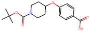 4-{[1-(tert-Butoxycarbonyl)piperidin-4-yl]oxy}benzoic acid