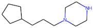 1-(3-Cyclopentylprop-1-yl)piperazine