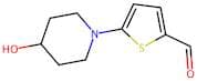 5-(4-Hydroxypiperidin-1-yl)thiophene-2-carboxaldehyde