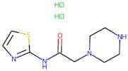 2-(Piperazin-1-yl)acetic acid N-(2-thiazolyl)amide dihydrochloride