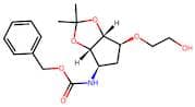 Benzyl ((3aS,4R,6S,6aR)-6-(2-hydroxyethoxy)-2,2-dimethyltetrahydro-3aH-cyclopenta[d][1,3]dioxol-4-…