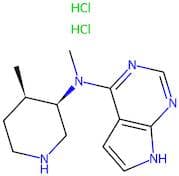 N-Methyl-N-((3R,4R)-4-methylpiperidin-3-yl)-7H-pyrrolo[2,3-d]pyrimidin-4-amine dihydrochloride