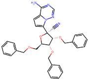 (2R,3R,4R,5R)-2-(4-Aminopyrrolo[2,1-f][1,2,4]triazin-7-yl)-3,4-bis(benzyloxy)-5-((benzyloxy)methyl…