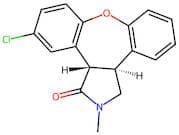 trans-(+/-)-11-Chloro-2,3,3a,12b-tetrahydro-2-methyl-1H-dibenz[2,3:6,7]oxepino[4,5-c]pyrrol-1-one