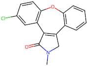 11-Chloro-2,3-dihydro-2-methyl-1H-dibenz[2,3:6,7]oxepino[4,5-c]pyrrol-1-one