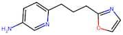 6-(3-(Oxazol-2-yl)propyl)pyridin-3-amine