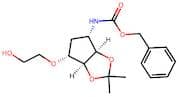 Benzyl ((3aR,4S,6R,6aS)-6-(2-hydroxyethoxy)-2,2-dimethyltetrahydro-3aH-cyclopenta[d][1,3]dioxol-4-…