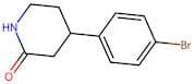 4-(4-Bromophenyl)piperidin-2-one