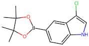 3-Chloro-5-(4,4,5,5-tetramethyl-1,3,2-dioxaborolan-2-yl)-1h-indole