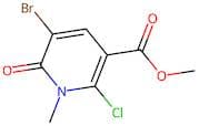 Methyl 5-bromo-2-chloro-1-methyl-6-oxo-1,6-dihydropyridine-3-carboxylate