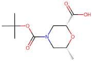 (2R,6R)-4-(tert-butoxycarbonyl)-6-methylmorpholine-2-carboxylic acid