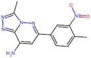 3-Methyl-6-(4-methyl-3-nitrophenyl)-[1,2,4]triazolo[4,3-b]pyridazin-8-amine