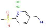 (6-(Methylsulfonyl)pyridin-3-yl)methanamine dihydrochloride