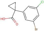 1-(3-Bromo-5-chlorophenyl)cyclopropanecarboxylic acid