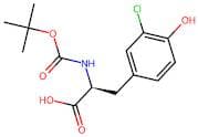 (S)-2-((tert-butoxycarbonyl)amino)-3-(3-chloro-4-hydroxyphenyl)propanoic acid