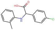 2-(4-Chlorophenyl)-2-(o-tolylamino)acetic acid