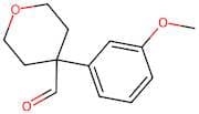 4-(3-Methoxyphenyl)tetrahydro-2H-pyran-4-carbaldehyde