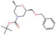 tert-Butyl (2R,6R)-2-((benzyloxy)methyl)-6-methylmorpholine-4-carboxylate