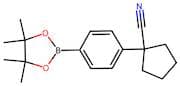 1-(4-(4,4,5,5-Tetramethyl-1,3,2-dioxaborolan-2-yl)phenyl)cyclopentane-1-carbonitrile