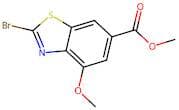 Methyl 2-bromo-4-methoxybenzo[d]thiazole-6-carboxylate