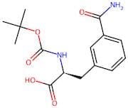 (S)-2-((tert-butoxycarbonyl)amino)-3-(3-carbamoylphenyl)propanoic acid
