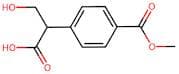 Benzeneacetic acid, α-(hydroxymethyl)-4-(methoxycarbonyl)-
