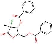 ((2R,3R,4R)-3-(benzoyloxy)-4-chloro-4-methyl-5-oxotetrahydrofuran-2-yl)methyl benzoate