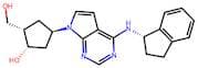 (1S,2S,4R)-4-(4-((S)-2,3-dihydro-1H-inden-1-ylamino)-7H-pyrrolo[2,3-d]pyrimidin-7-yl)-2-(hydroxyme…