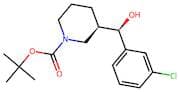 tert-Butyl (R)-3-((R)-(3-chlorophenyl)(hydroxy)methyl)piperidine-1-carboxylate