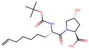(2S,4R)-1-((S)-2-((tert-butoxycarbonyl)amino)non-8-enoyl)-4-hydroxypyrrolidine-2-carboxylic acid