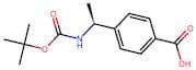 4-[(1S)-1-[[(1,1-Dimethylethoxy)carbonyl]amino]ethyl]benzoic acid
