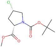 1-(1,1-Dimethylethyl) 2-methyl (2S,4S)-4-chloro-1,2-pyrrolidinedicarboxylate