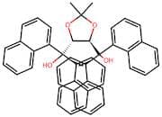 ((4R,5R)-2,2-Dimethyl-1,3-dioxolane-4,5-diyl)bis(di(naphthalen-1-yl)methanol)