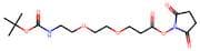 Boc-NH-PEG2-C2-NHS ester