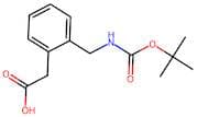 2-(2-(((tert-butoxycarbonyl)amino)methyl)phenyl)acetic acid