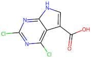 2,4-Dichloro-7H-pyrrolo[2,3-d]pyrimidine-5-carboxylic acid