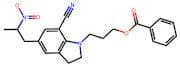 3-(7-Cyano-5-(2-nitropropyl)indolin-1-yl)propyl benzoate