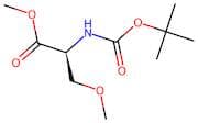 Methyl N-(tert-butoxycarbonyl)-O-methyl-L-serinate