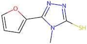 5-(2-Furyl)-4-methyl-4h-1,2,4-triazol-3-yl hydrosulfide