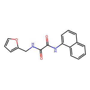 N1-(Furan-2-ylmethyl)-N2-(naphthalen-1-yl)oxalamide