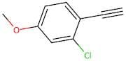 2-Chloro-1-ethynyl-4-methoxybenzene