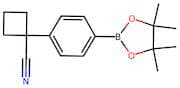 1-(4-(4,4,5,5-Tetramethyl-1,3,2-dioxaborolan-2-yl)phenyl)cyclobutanecarbonitrile